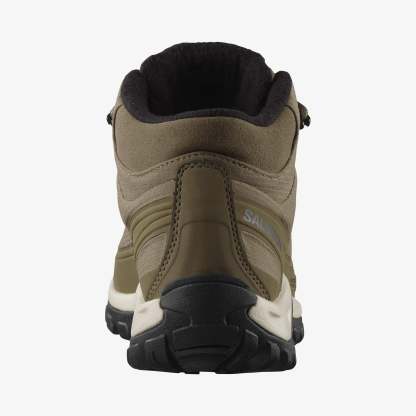 Salomon SHELTER WATERPROOF Erkek Outdoor Botu Black L47854200 - Erkek Outdoor Botu Stone Gray - L47974000 - image 5