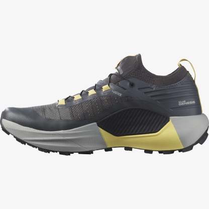 Salomon S/LAB Genesis Unisex Koşu Ayakkabısı - Siyah - Gri - L41673200 - image 3