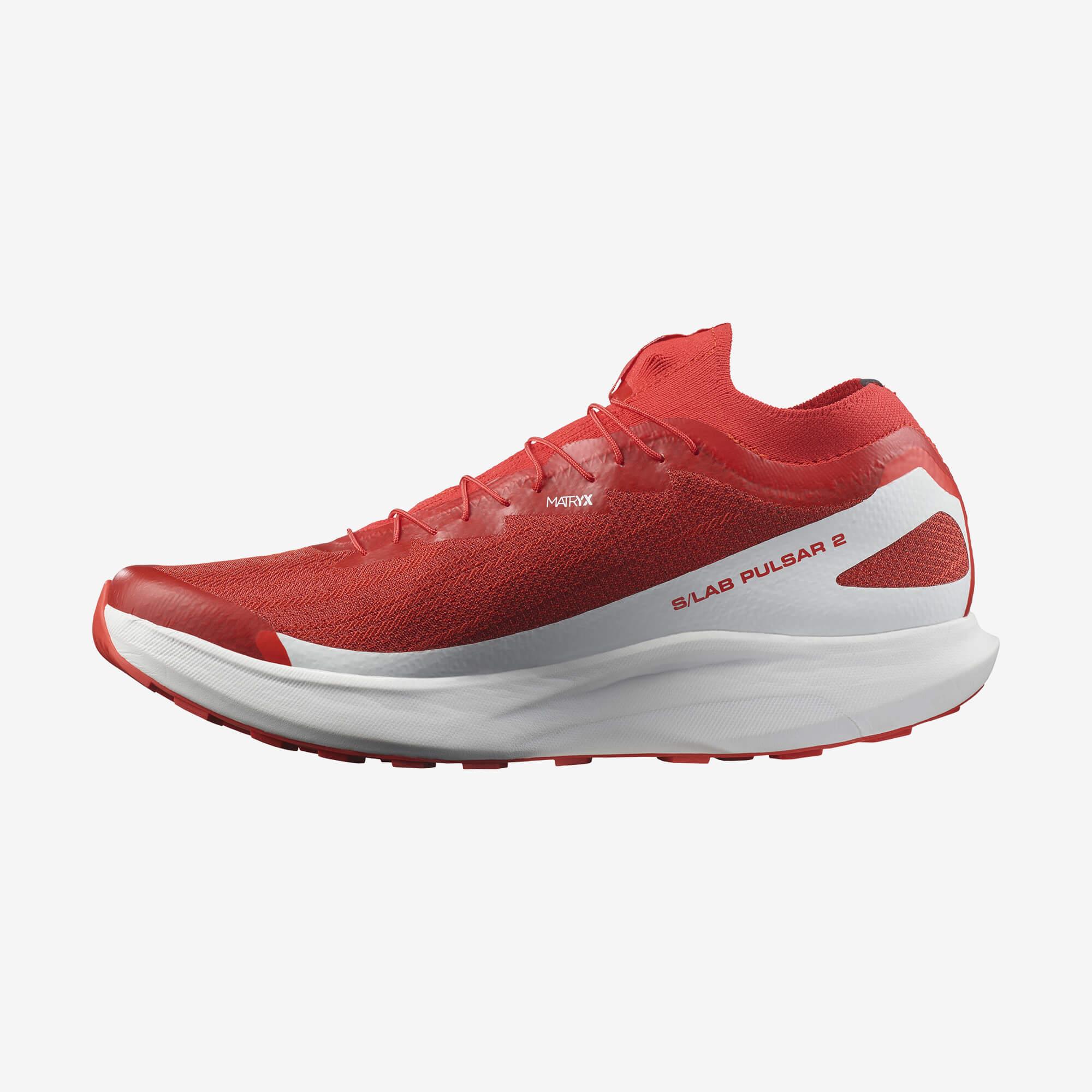 Salomon S/LAB Pulsar 2 Unisex Koşu Ayakkabısı - Kırmızı - Kırmızı - L47220100 - image 3