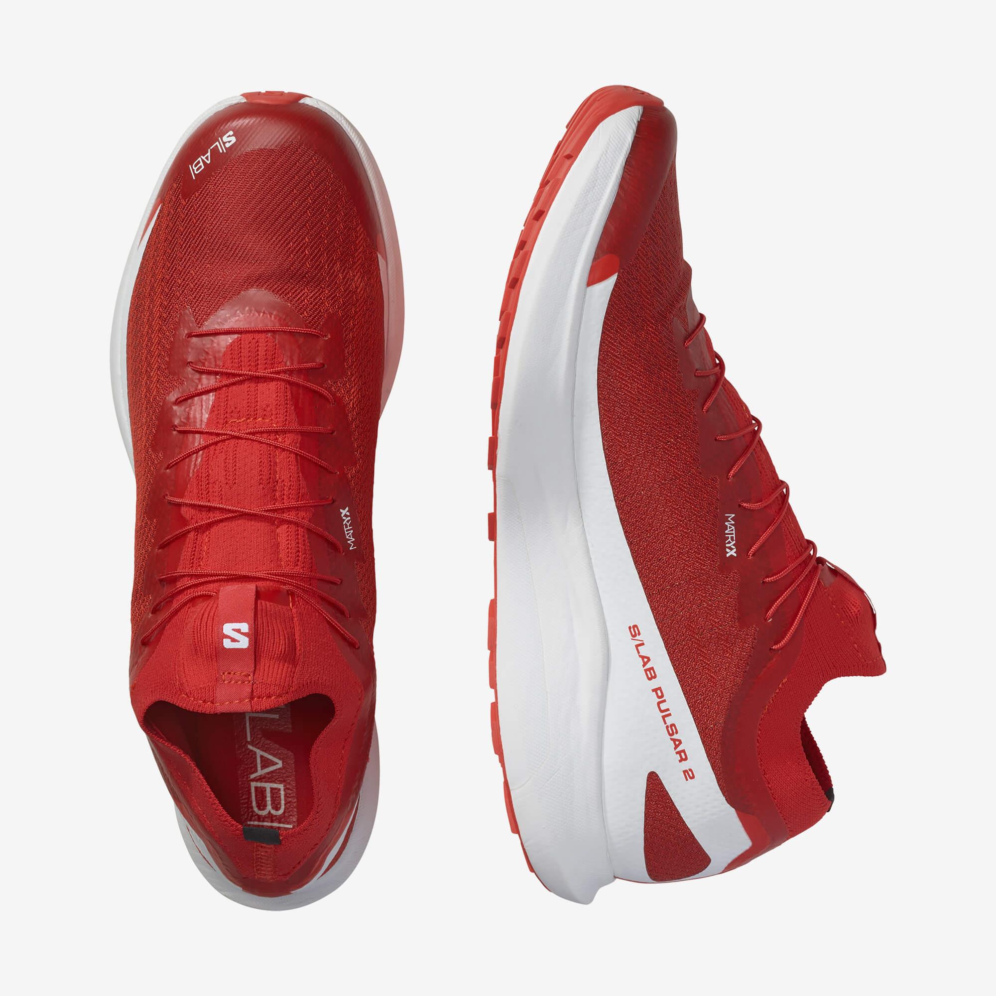 Salomon S/LAB Pulsar 2 Unisex Koşu Ayakkabısı - Kırmızı - Kırmızı - L47220100 - image 2