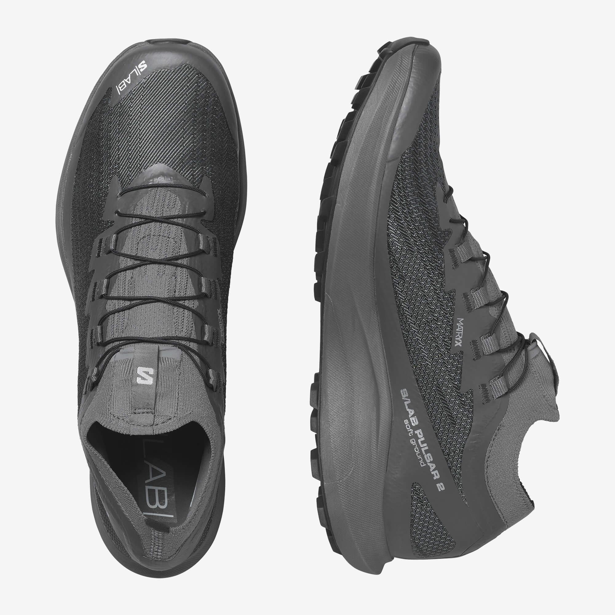 Salomon S/LAB Pulsar 2 SG Unisex Koşu Ayakkabısı - Gri - Gri - L47170900 - image 2
