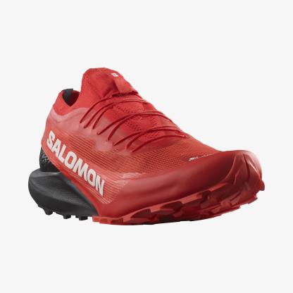 Salomon S/LAB Pulsar 3 Unisex Koşu Ayakkabısı - Kırmızı - Kırmızı - L47386700 - image 3