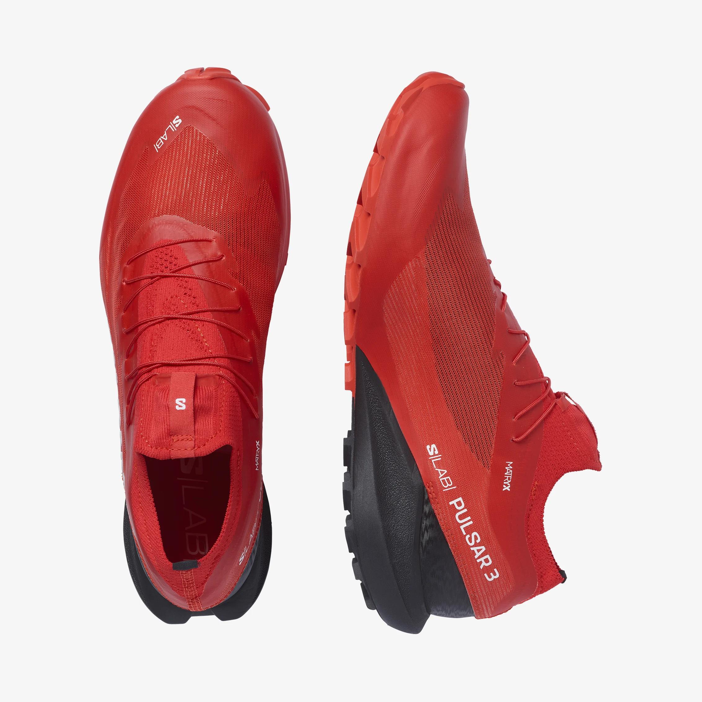 Salomon S/LAB Pulsar 3 Unisex Koşu Ayakkabısı - Kırmızı - Kırmızı - L47386700 - image 2