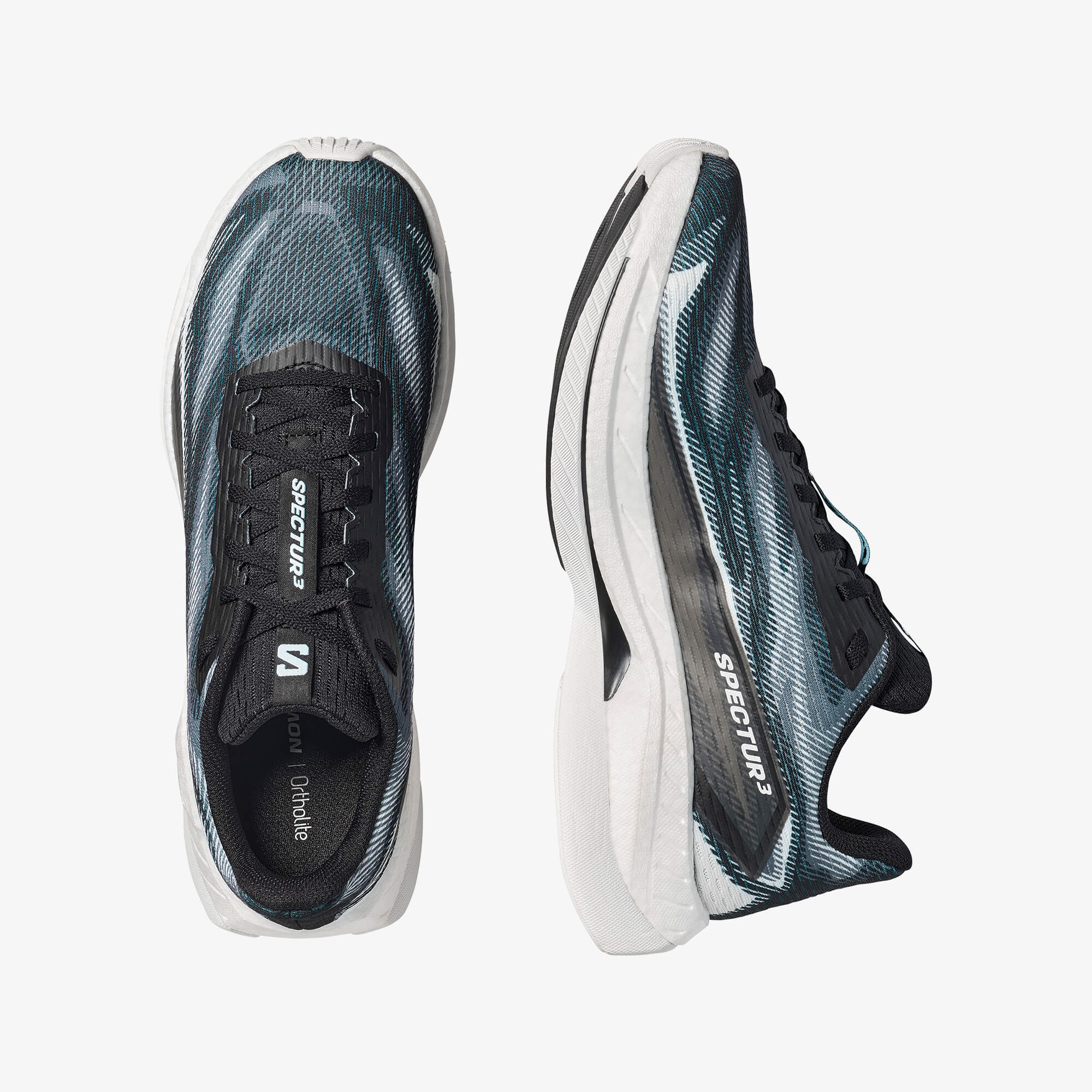 Salomon SPECTUR 3 Erkek Koşu Ayakkabısı Bluing L49231400 - Black - L49137400 - image 2