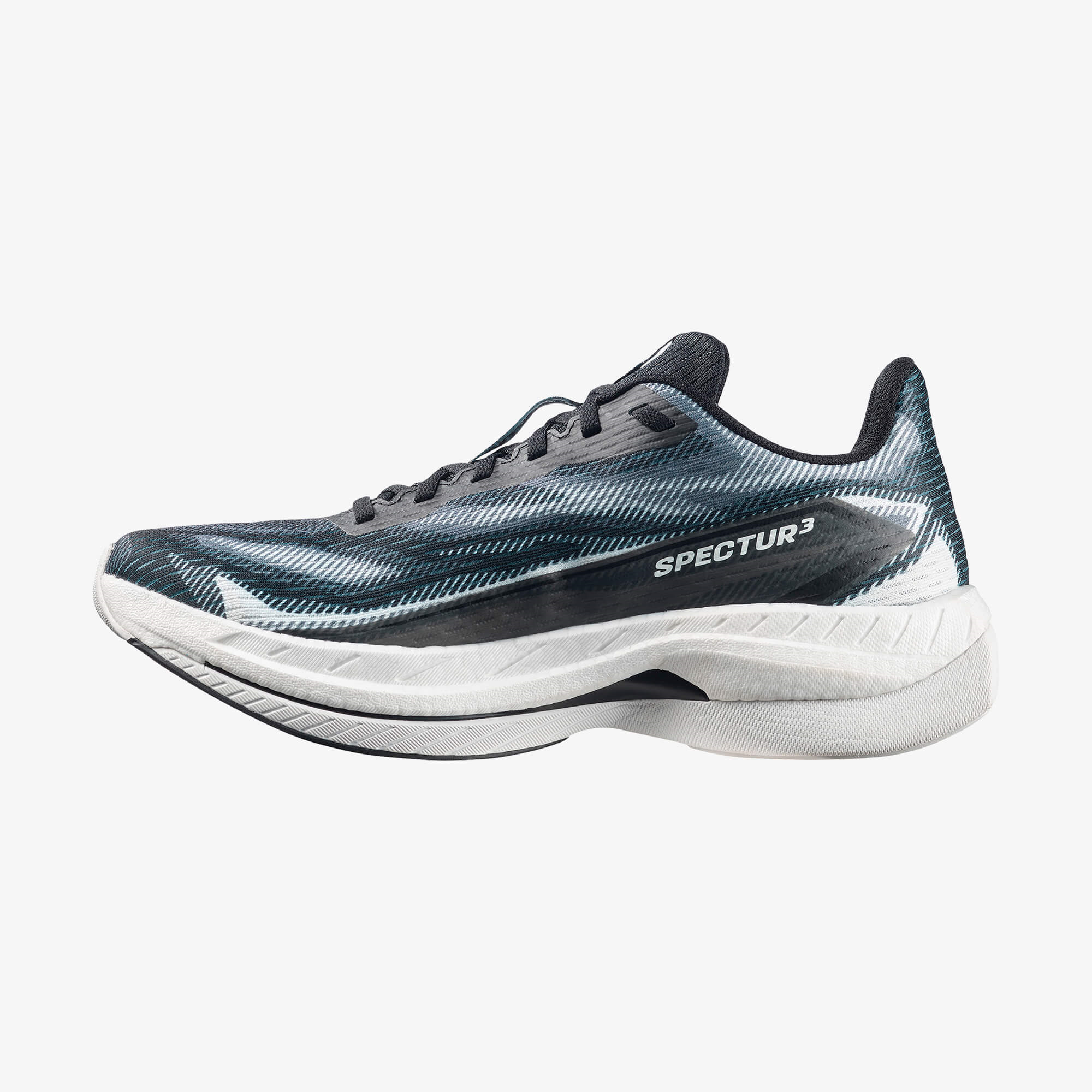 Salomon SPECTUR 3 Erkek Koşu Ayakkabısı Black L49137400 - Black - L49137400 - image 7