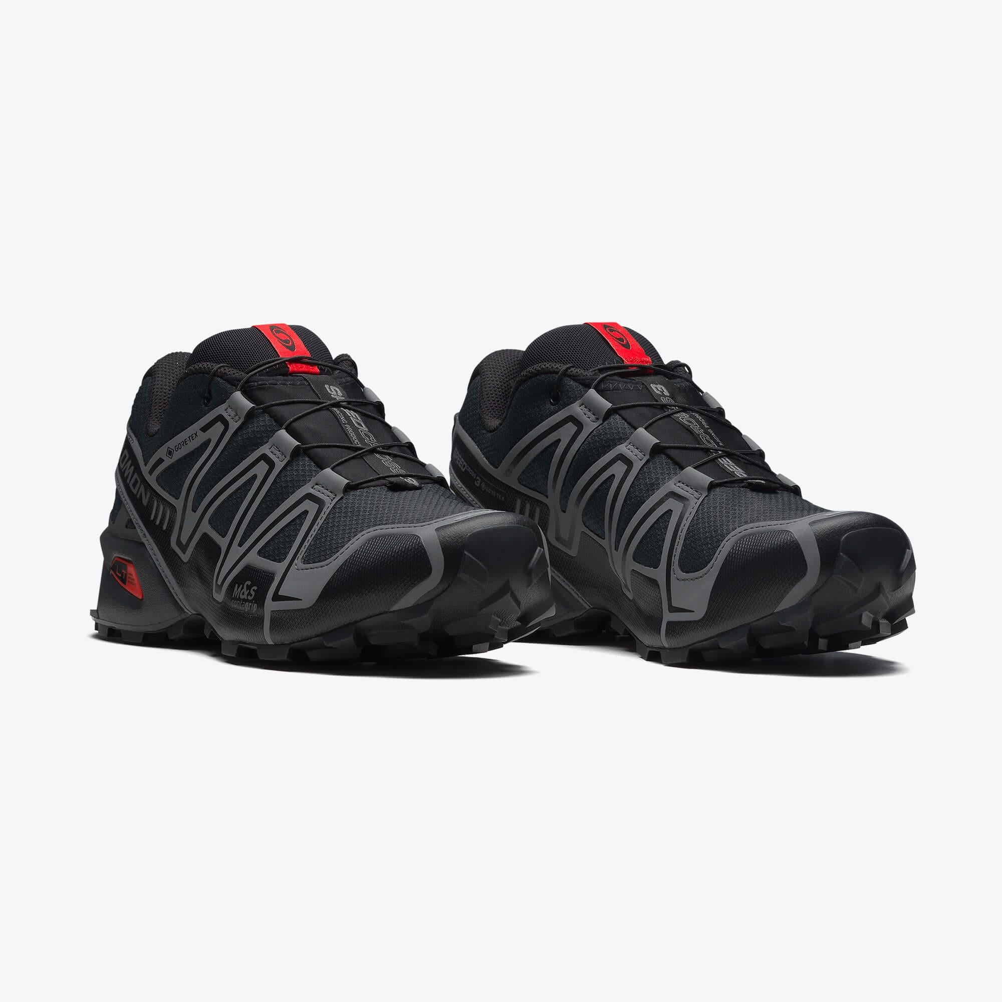 Salomon SPEEDCROSS 3 GORE-TEX Unisex Sneaker Black L47731700 - Black - L47731700 - image 3