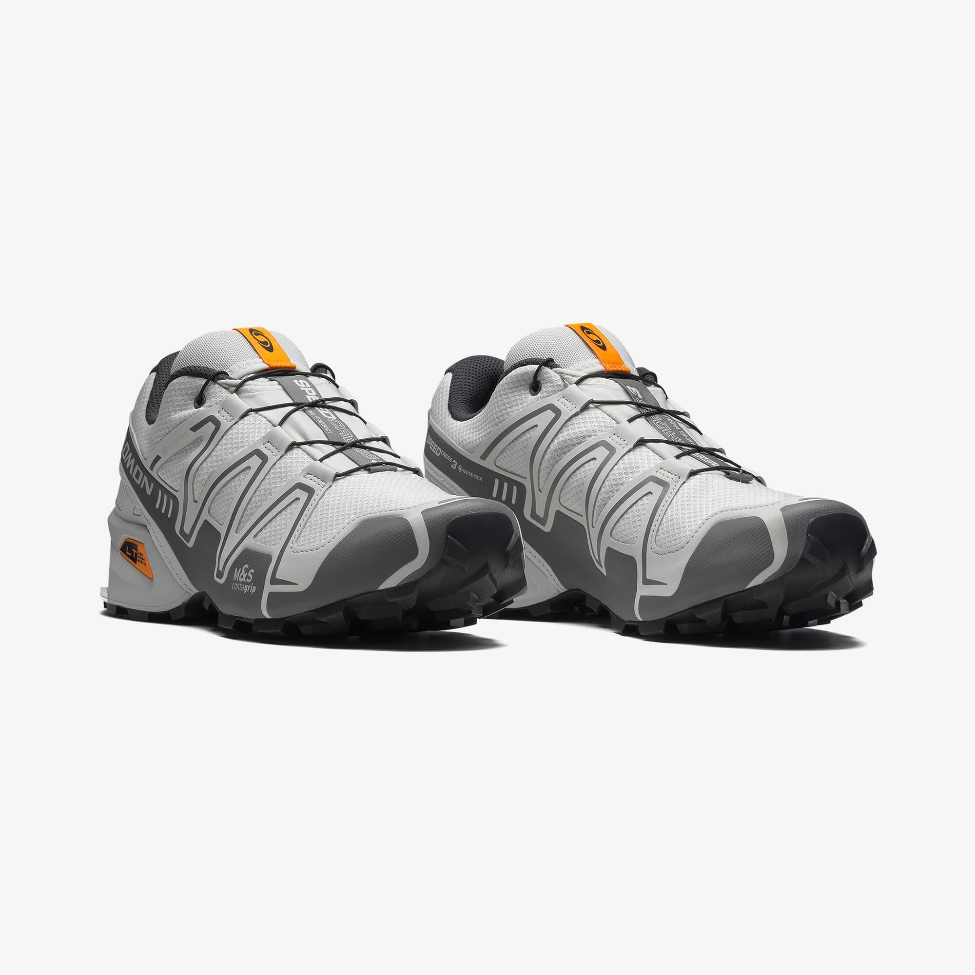Salomon SPEEDCROSS 3 GORE-TEX Unisex Sneaker Black L47731700 - Lunar Rock - L47731800 - image 2