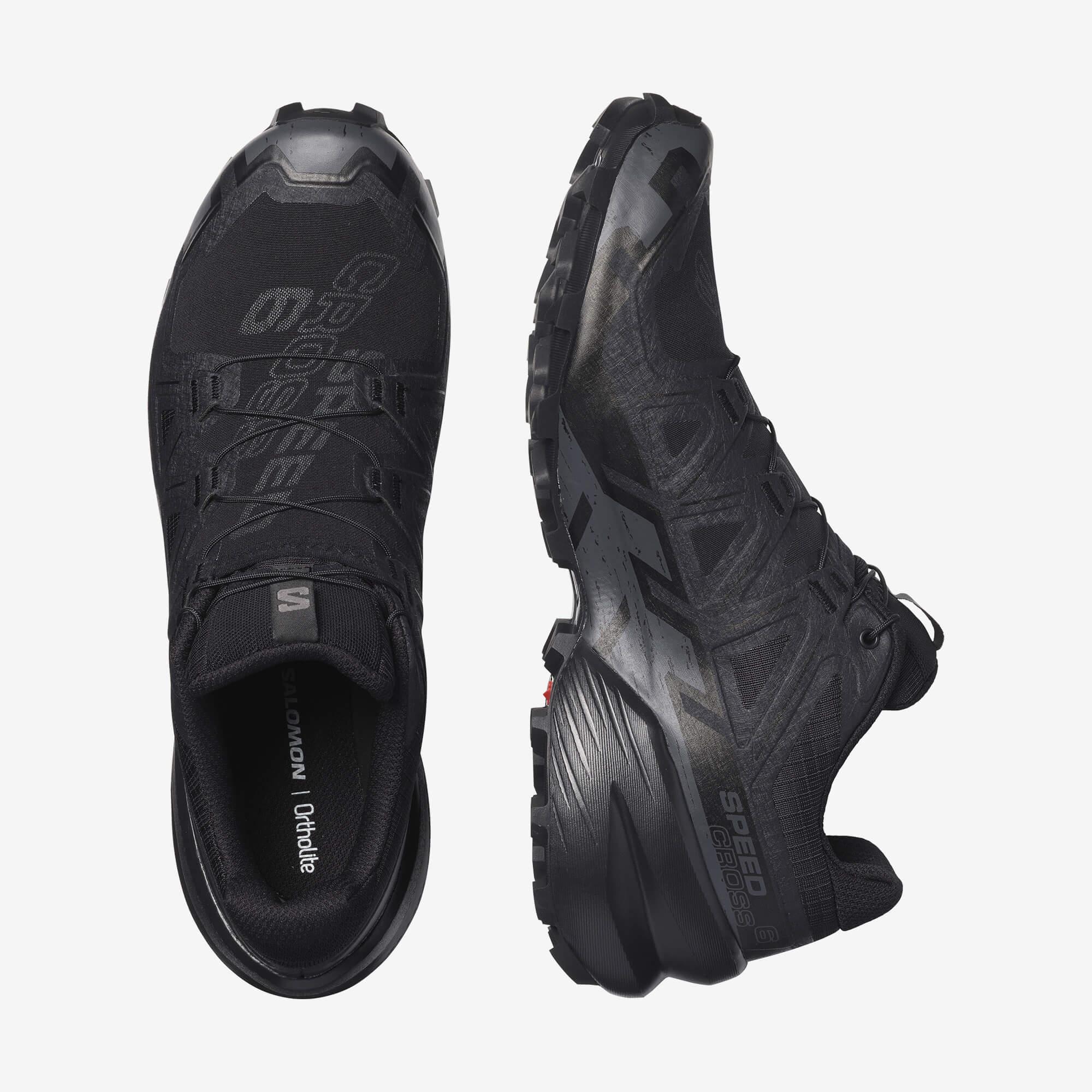 Salomon SPEEDCROSS 6 GORE-TEX Erkek Koşu Ayakkabısı Black L47584100 - Siyah [L41738600] - L41738600 - image 2