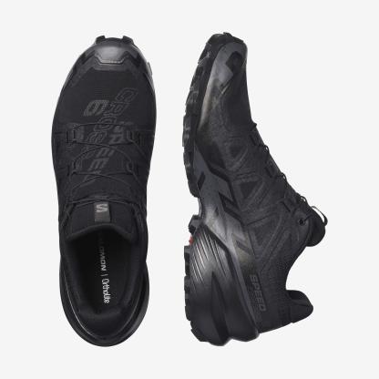 Salomon SPEEDCROSS 6 GORE-TEX Erkek Koşu Ayakkabısı Black L47584100 - Siyah [L41738600] - L41738600 - image 2
