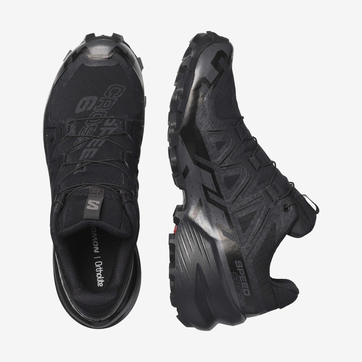 Salomon Speedcross 6 Gore-Tex Kadın Koşu Ayakkabısı - Pembe - Siyah - L41743400 - image 2