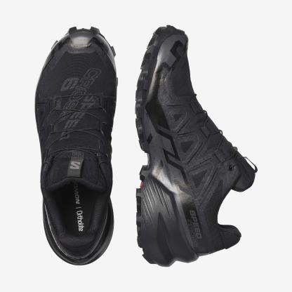 Salomon Speedcross 6 Gore-Tex Kadın Koşu Ayakkabısı - Pembe - Siyah - L41743400 - image 2