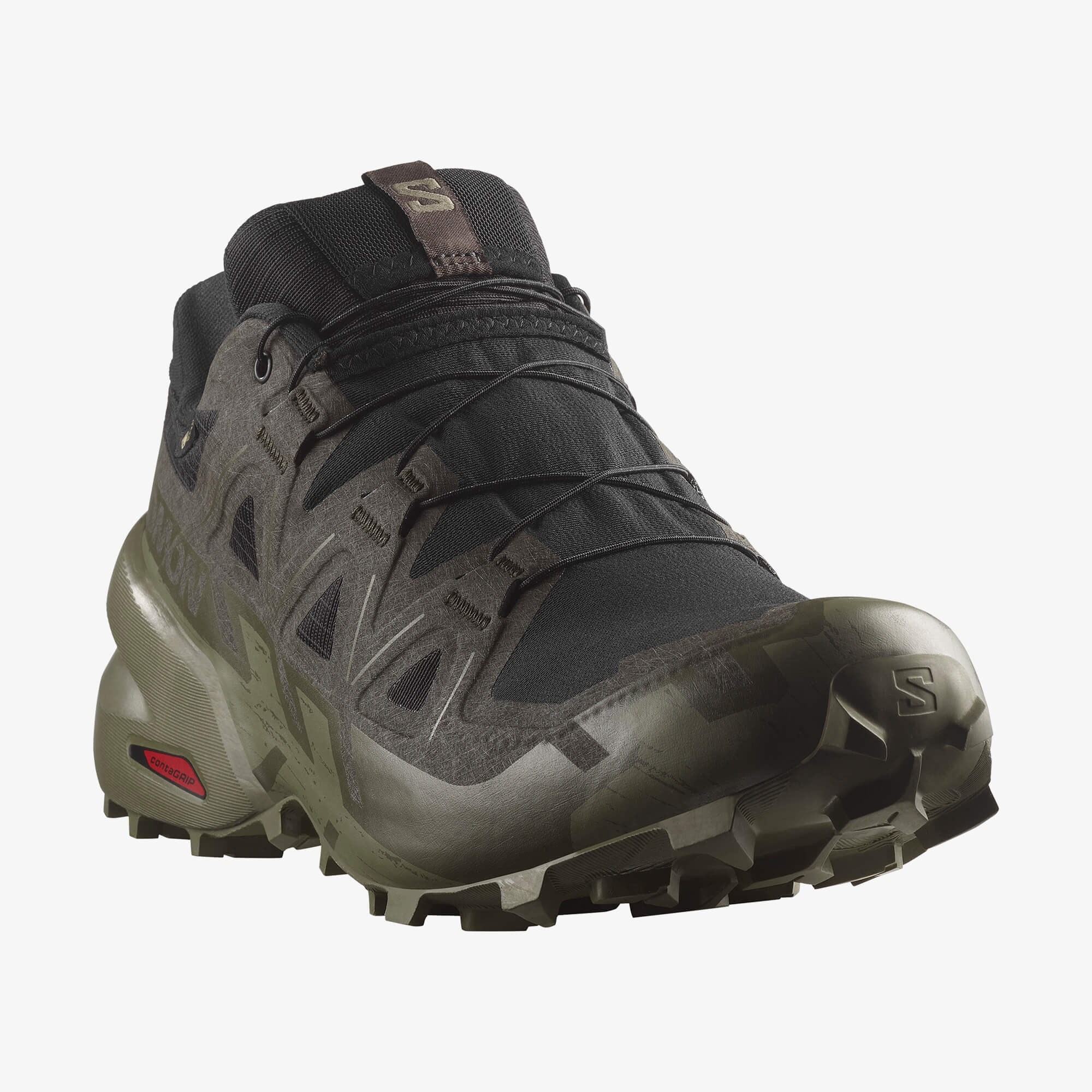 Salomon SPEEDCROSS 6 GORE-TEX Erkek Koşu Ayakkabısı Black L47584100 - Black [L47584100] - L47584100 - image 3