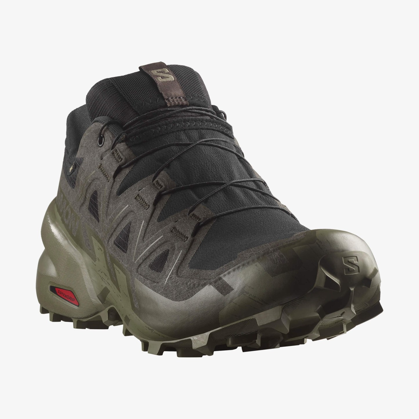 Salomon SPEEDCROSS 6 GORE-TEX Erkek Koşu Ayakkabısı Black L47584100 - Black [L47584100] - L47584100 - image 3