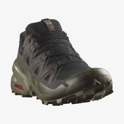 Salomon SPEEDCROSS 6 GORE-TEX Erkek Koşu Ayakkabısı Black L47584100 - Black [L47584100] - L47584100 - image 3