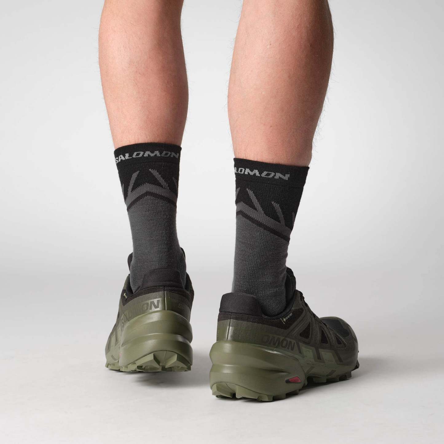 Salomon SPEEDCROSS 6 GORE-TEX Erkek Koşu Ayakkabısı Poseidon L47764900 - Black [L47584100] - L47584100 - image 8