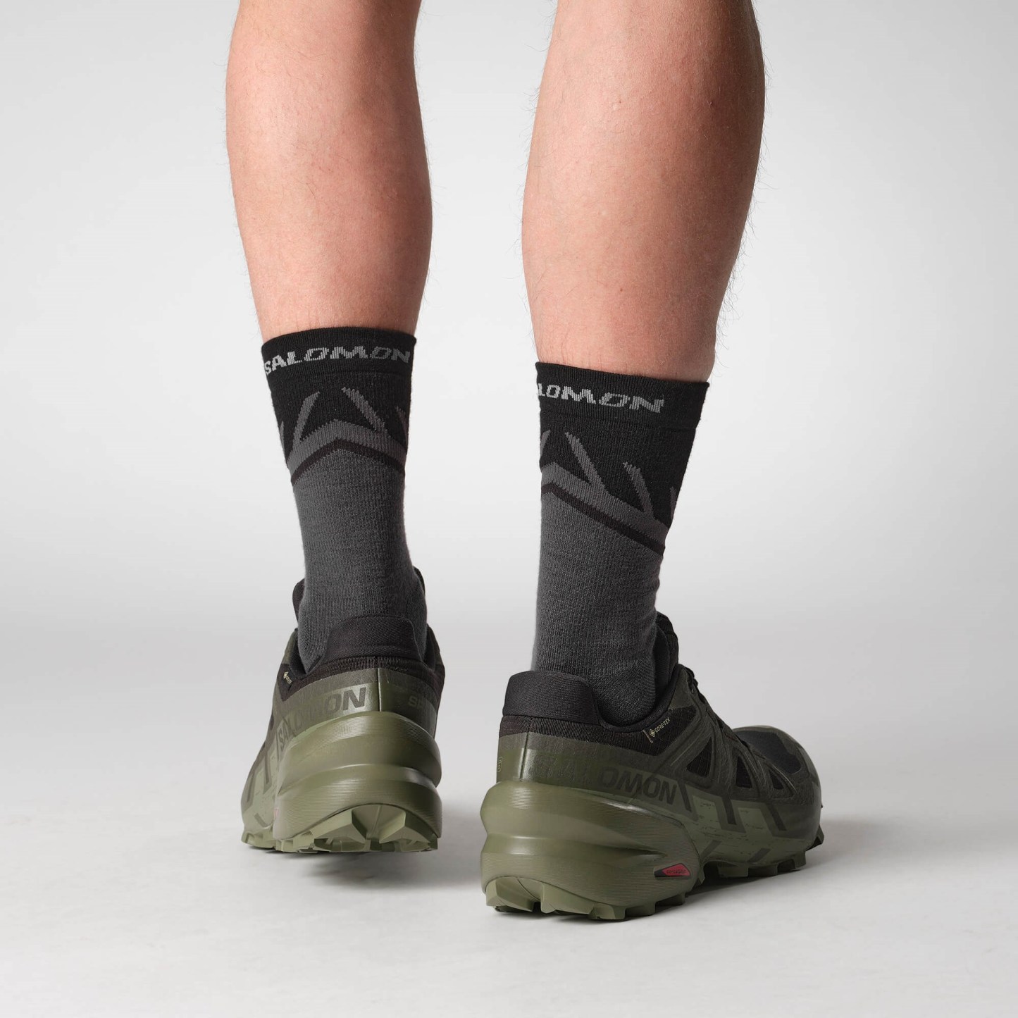 Salomon SPEEDCROSS 6 GORE-TEX Erkek Koşu Ayakkabısı Black L47584100 - Black [L47584100] - L47584100 - image 8