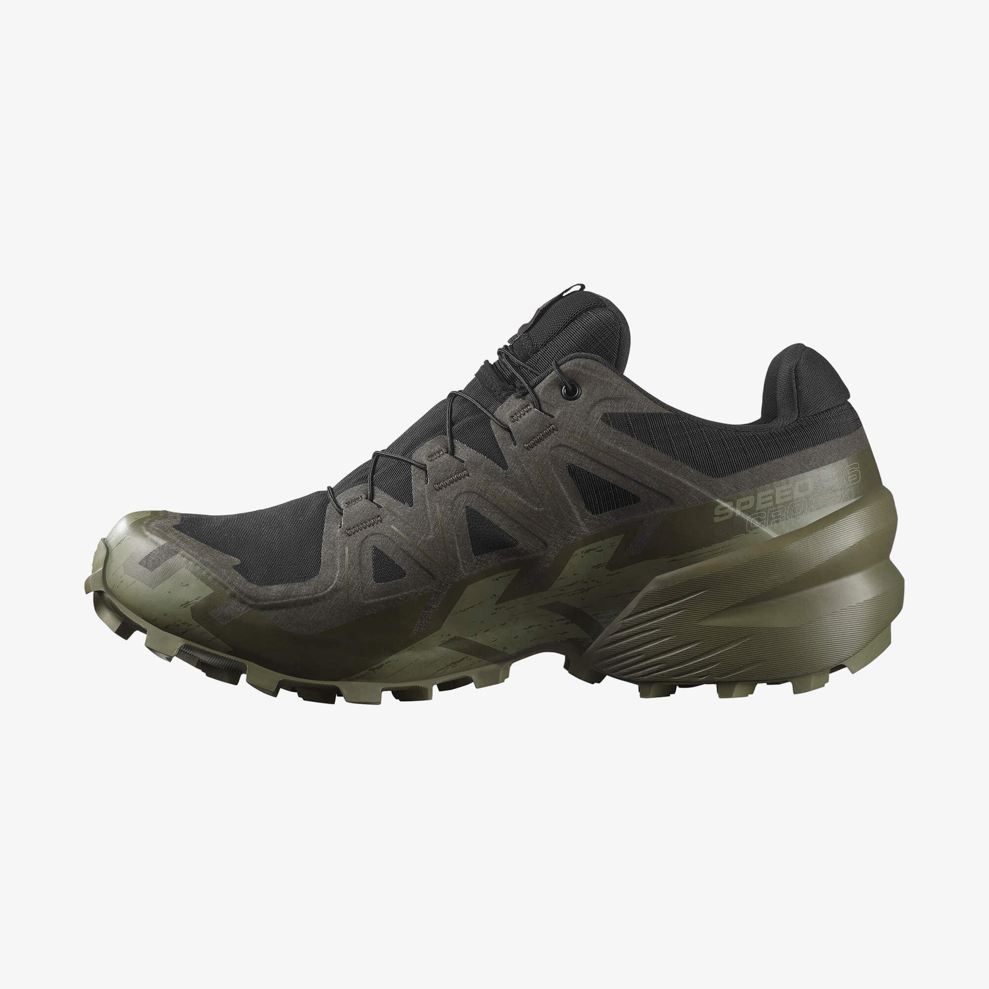 Salomon SPEEDCROSS 6 GORE-TEX Erkek Koşu Ayakkabısı Poseidon L47764900 - Black [L47584100] - L47584100 - image 4