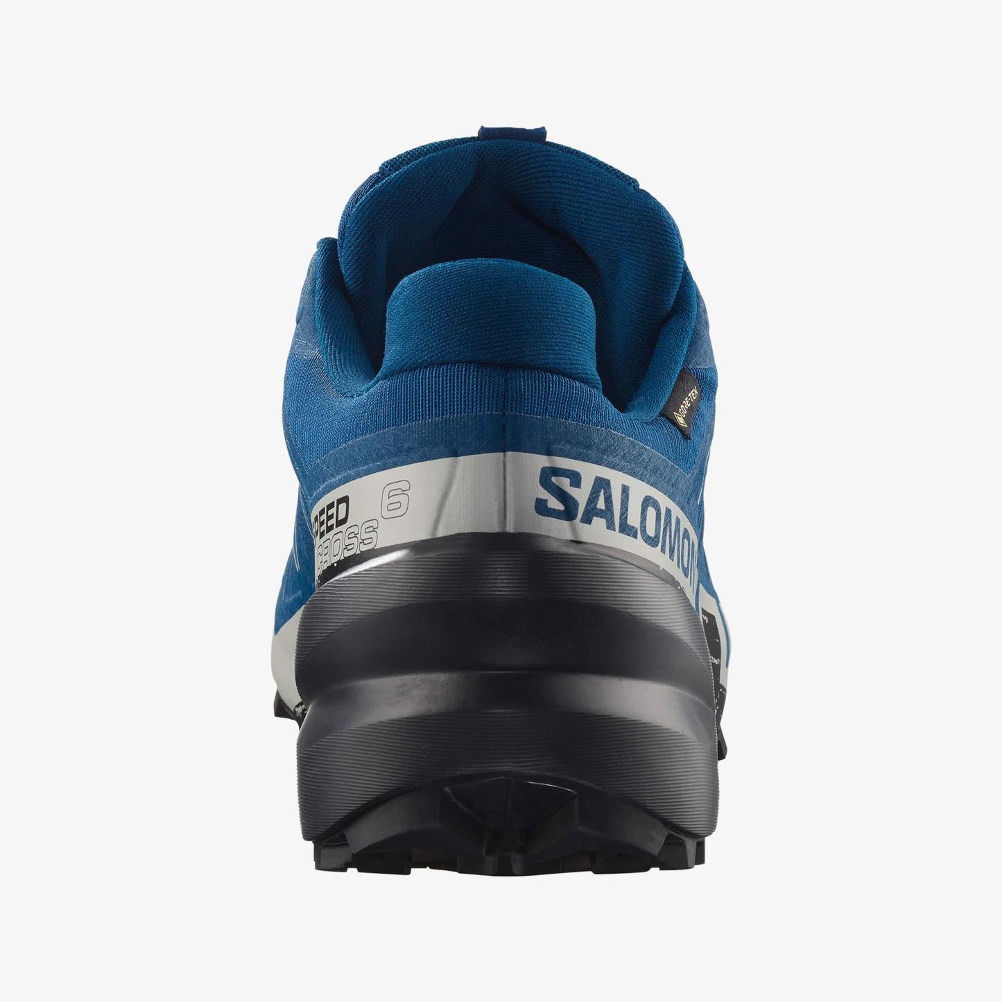 Salomon SPEEDCROSS 6 GORE-TEX Erkek Koşu Ayakkabısı Black L47584100 - Poseidon - L47764900 - image 5