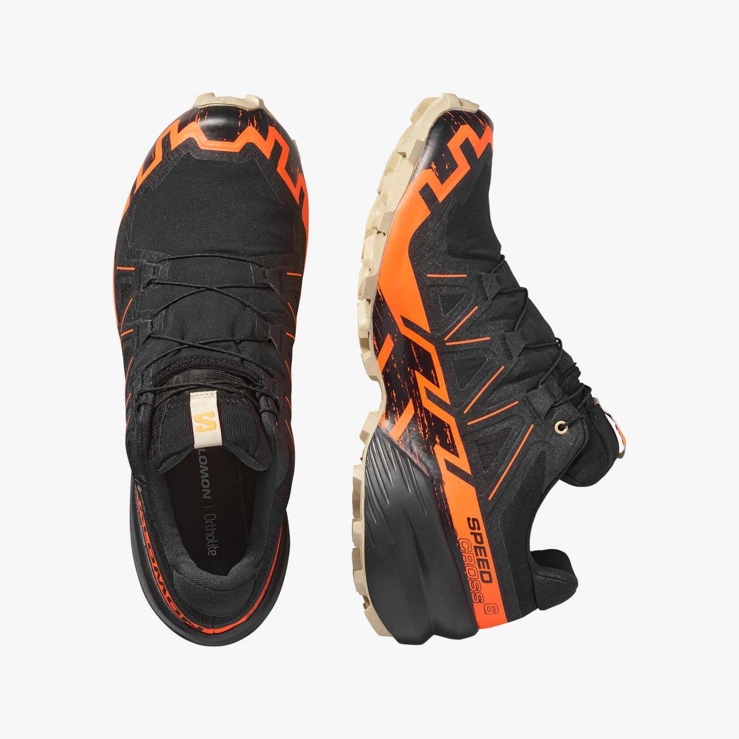 Salomon SPEEDCROSS 6 GORE-TEX Erkek Koşu Ayakkabısı Black L47584100 - Black [L47879500] - L47879500 - image 2