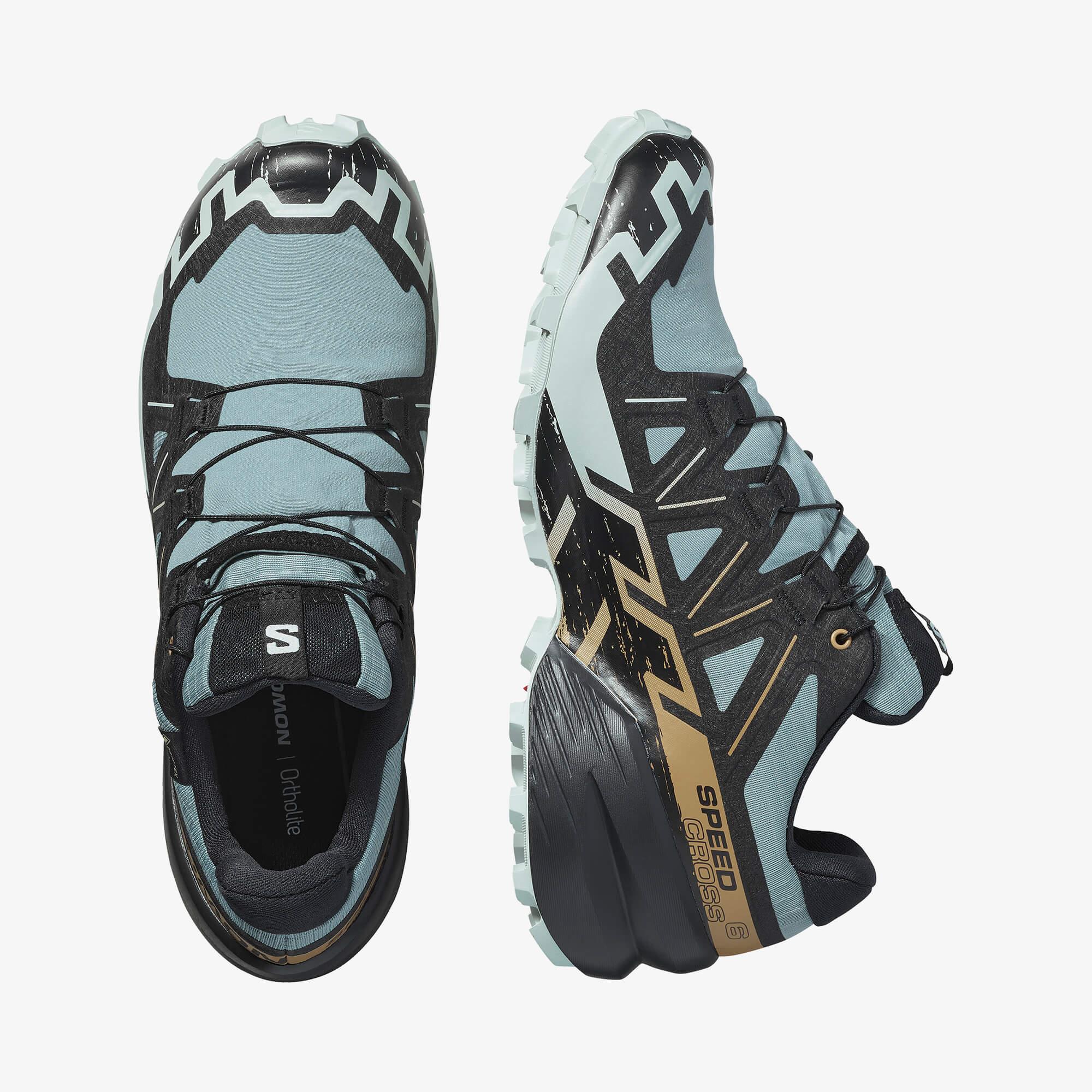 Salomon SPEEDCROSS 6 GORE-TEX Erkek Koşu Ayakkabısı Black L47584100 - Trooper - L47880000 - image 2