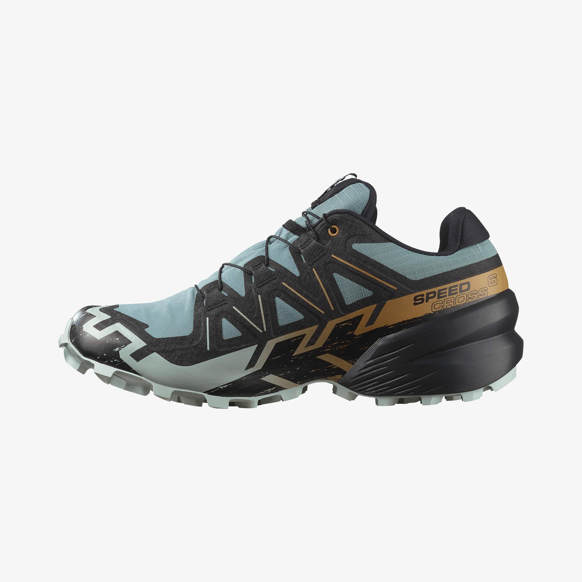 Salomon SPEEDCROSS 6 GORE-TEX Erkek Koşu Ayakkabısı Black L47584100 - Trooper - L47880000 - image 3