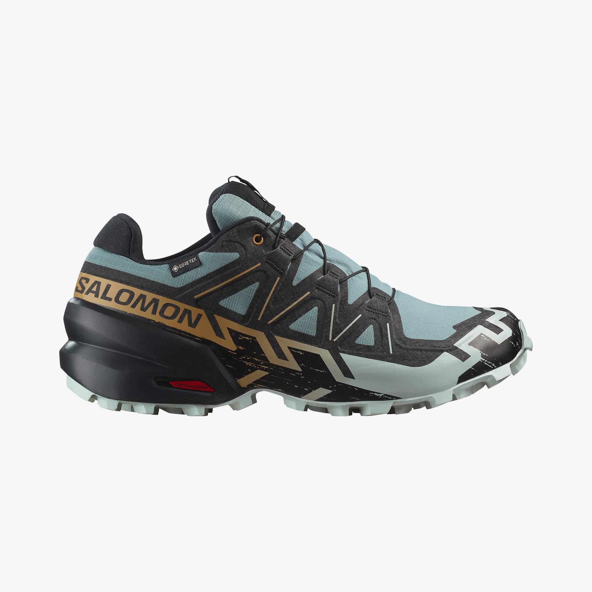 Salomon SPEEDCROSS 6 GORE-TEX Erkek Koşu Ayakkabısı Black L47584100 - Trooper - L47880000 - image 1
