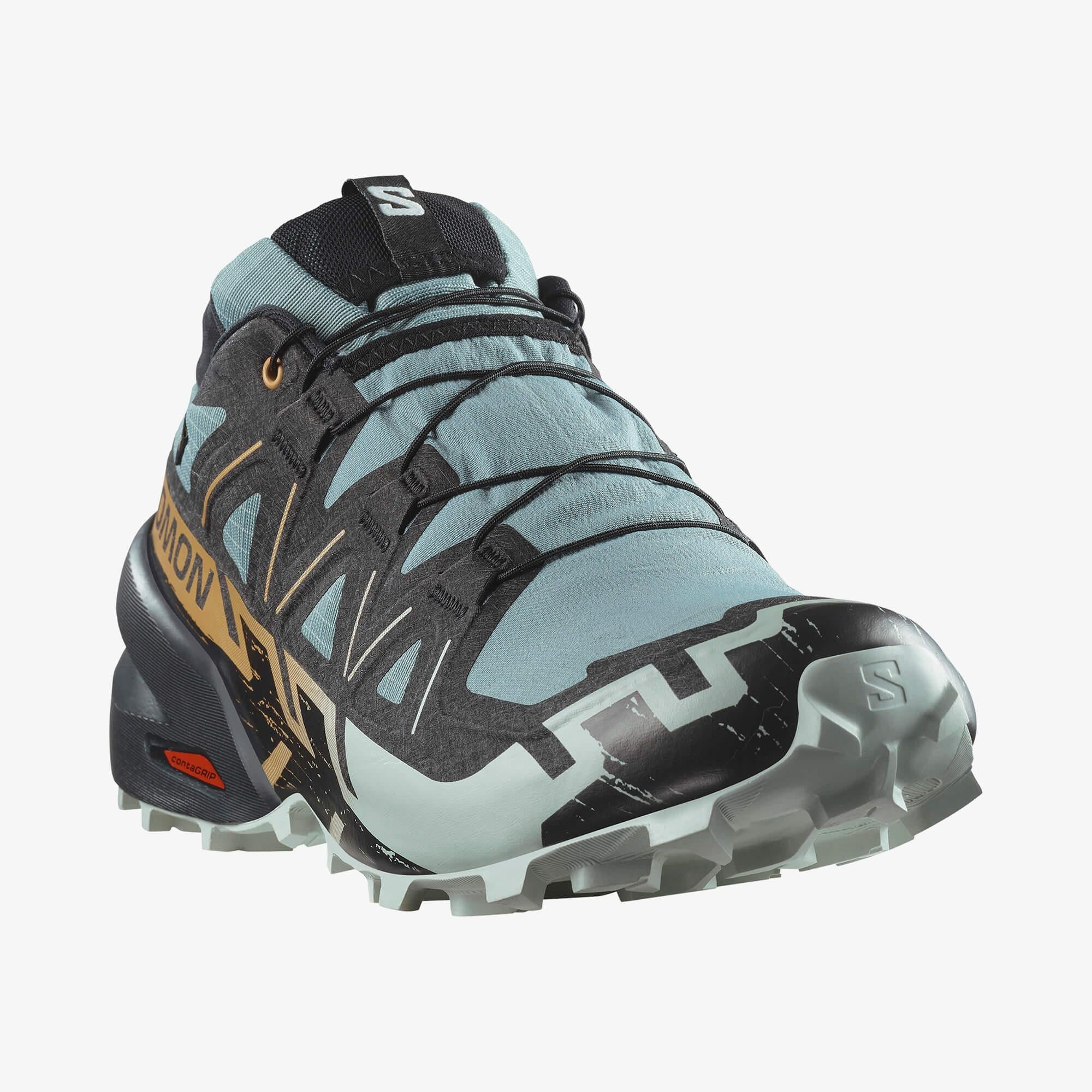 Salomon SPEEDCROSS 6 GORE-TEX Erkek Koşu Ayakkabısı Black L47584100 - Trooper - L47880000 - image 4