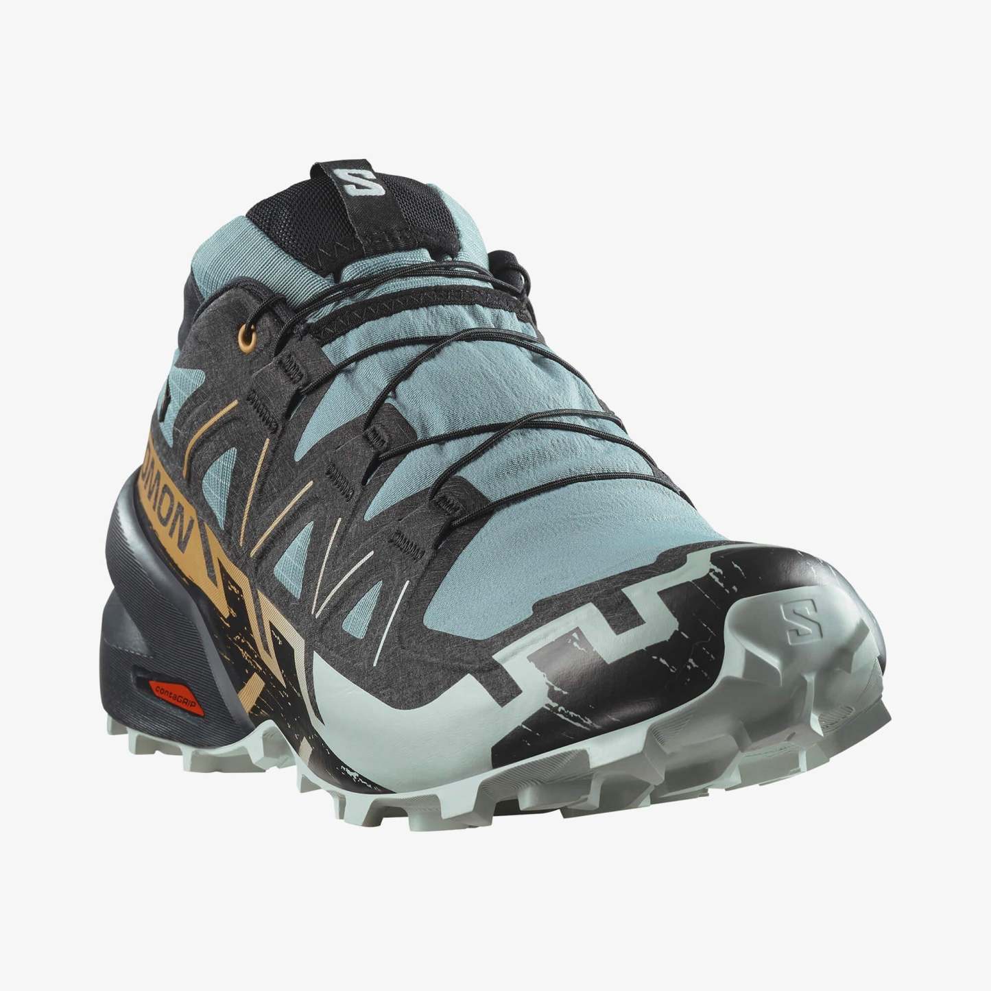Salomon SPEEDCROSS 6 GORE-TEX Erkek Koşu Ayakkabısı Black L47584100 - Trooper - L47880000 - image 4