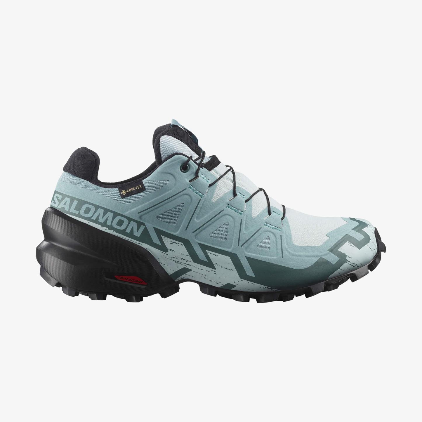 Salomon Speedcross 6 Gore-Tex Kadın Koşu Ayakkabısı - Pembe - Ballad Blue - L47880100 - image 1