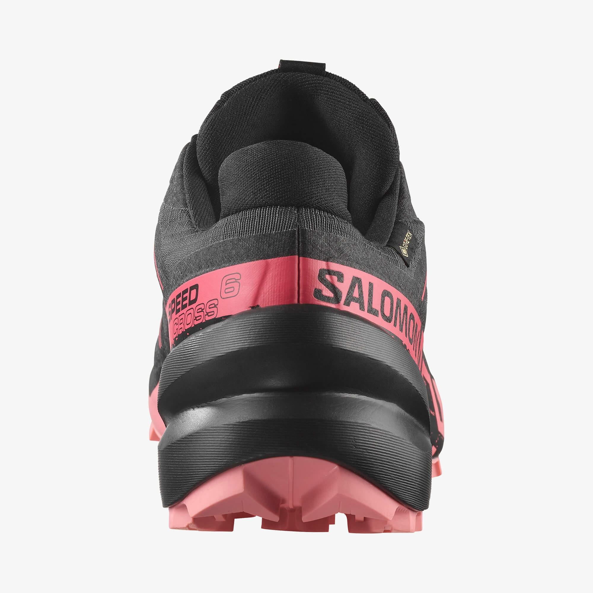 Salomon Speedcross 6 Gore-Tex Kadın Koşu Ayakkabısı - Pembe - Nine Iron - L47880400 - image 5