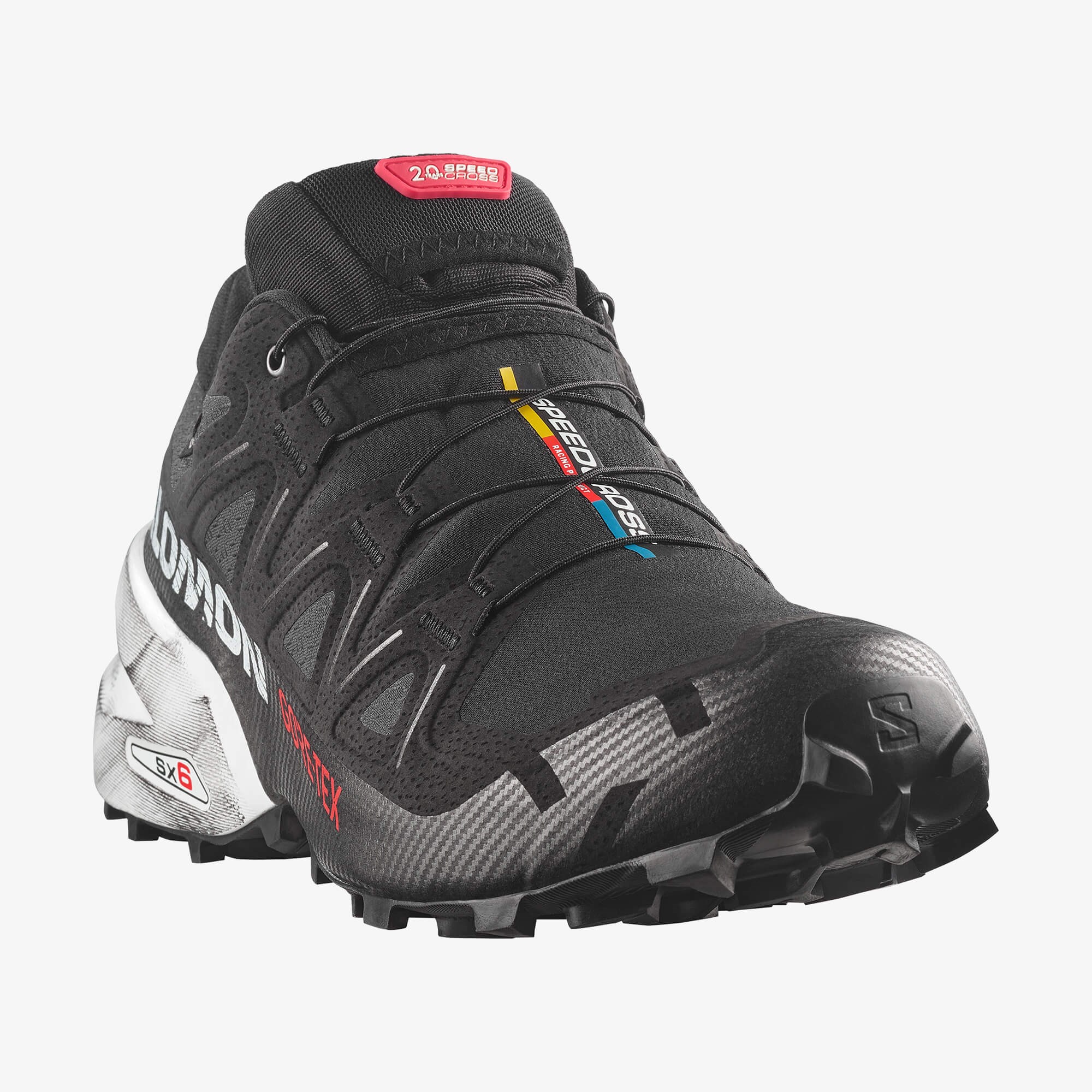 Salomon SPEEDCROSS 6 GTX 20 YEARS Unisex Koşu Ayakkabısı Black L49172600 - Black - L49172600 - image 3