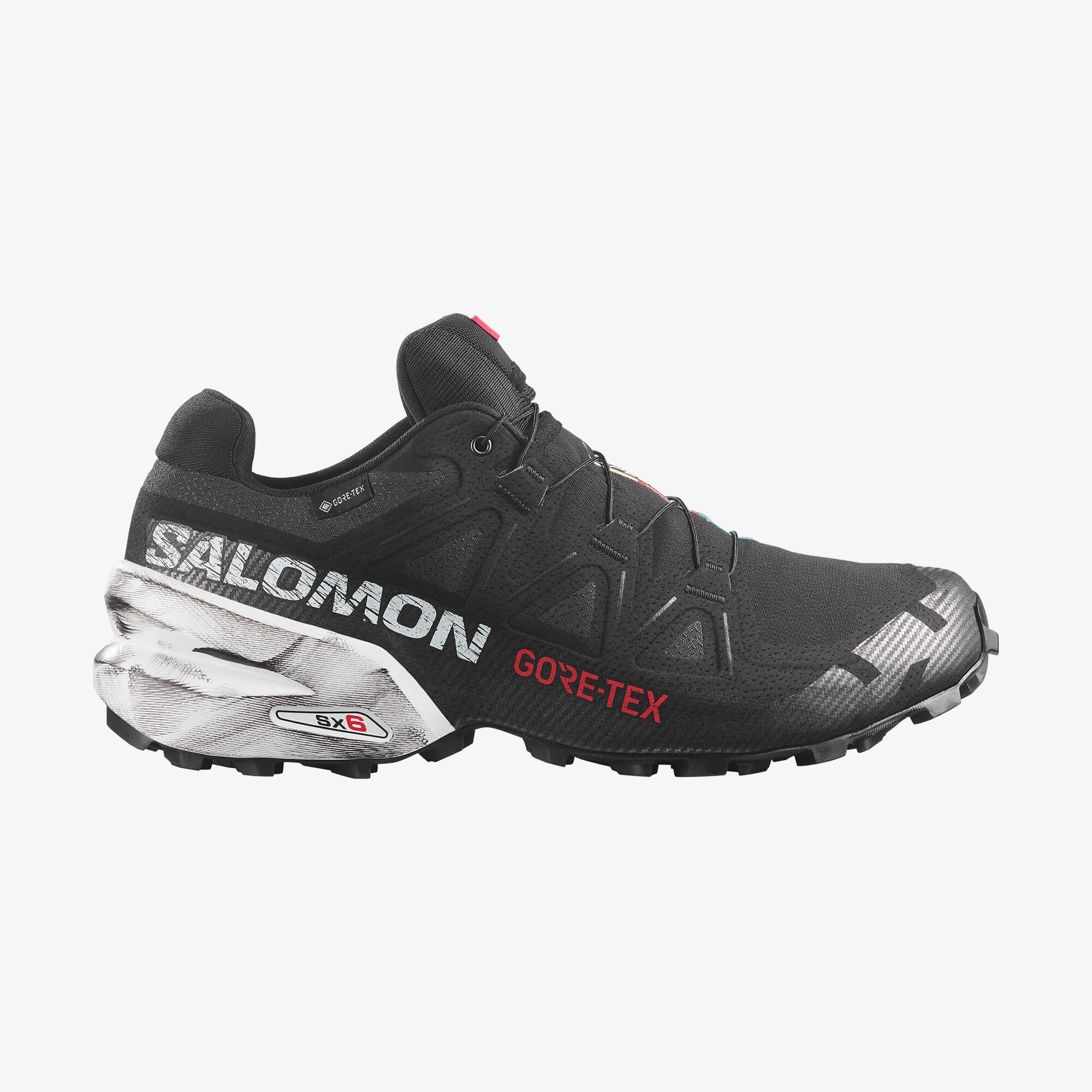 Salomon SPEEDCROSS 6 GTX 20 YEARS Unisex Koşu Ayakkabısı Black L49172600 - Black - L49172600 - image 1
