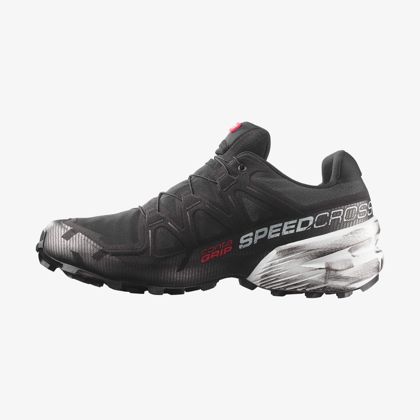 Salomon SPEEDCROSS 6 GTX 20 YEARS Unisex Koşu Ayakkabısı Black L49172600 - Black - L49172600 - image 4