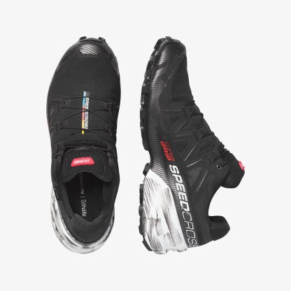 Salomon SPEEDCROSS 6 GTX 20 YEARS Unisex Koşu Ayakkabısı Black L49172600 - Black - L49172600 - image 2