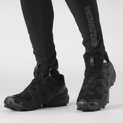 Salomon SPEEDCROSS 6 GORE-TEX Erkek Koşu Ayakkabısı Black L47584100 - Siyah [L41738600] - L41738600 - image 5