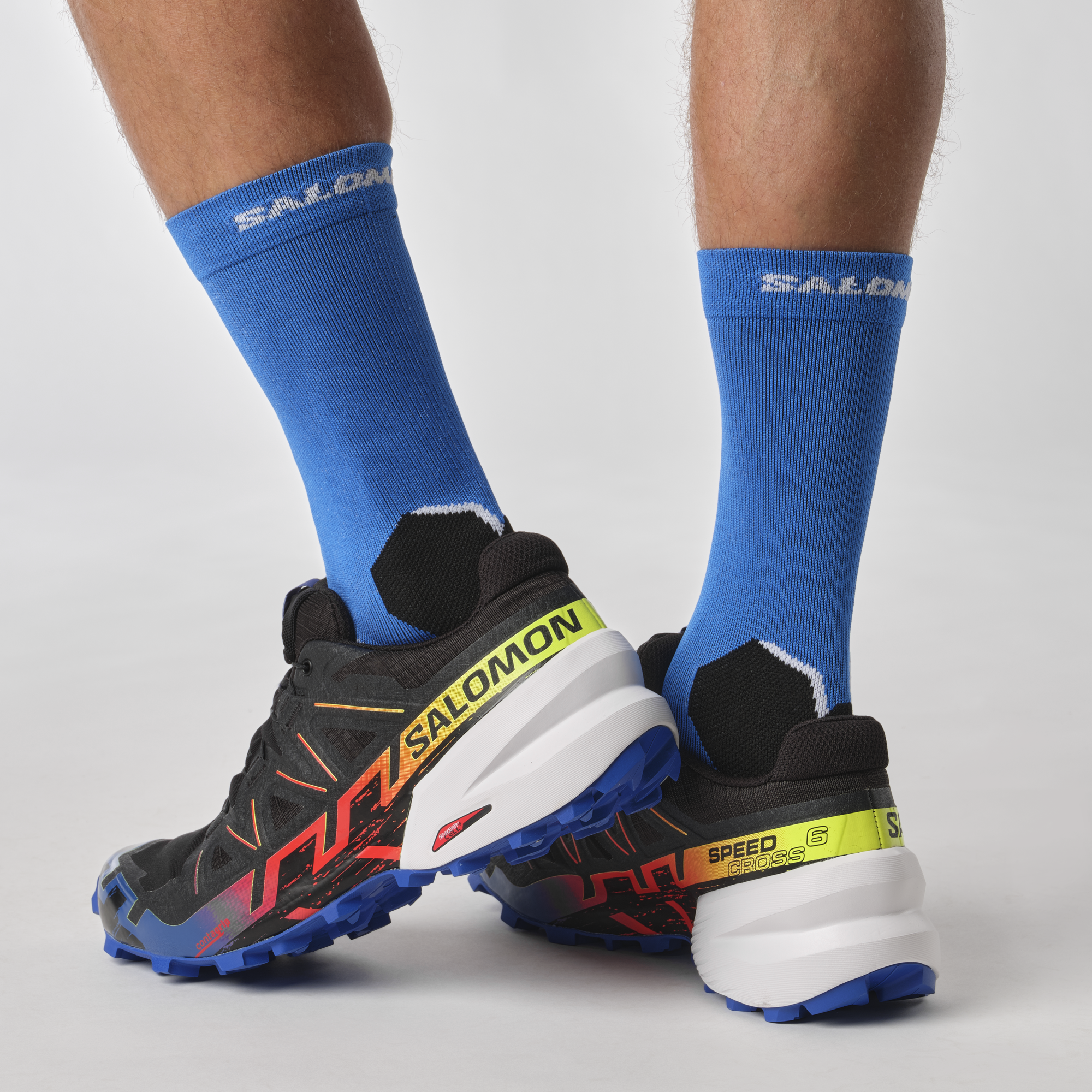 Salomon SPEEDCROSS 6 GORE-TEX Erkek Koşu Ayakkabısı Black L47584100 - Siyah [L47202300] - L47202300 - image 6