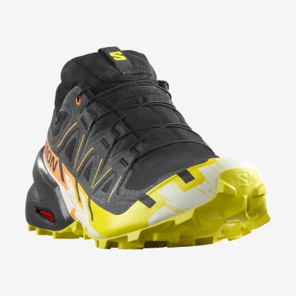 Salomon SPEEDCROSS 6 GORE-TEX Erkek Koşu Ayakkabısı Black L47584100 - Siyah [L47465400] - L47465400 - image 6