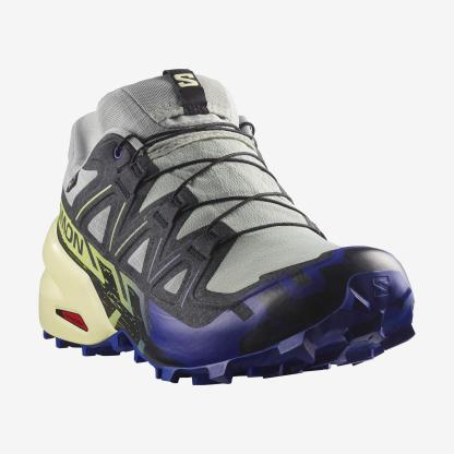 Salomon SPEEDCROSS 6 GORE-TEX Erkek Koşu Ayakkabısı Black L47584100 - Beyaz - L47584000 - image 6