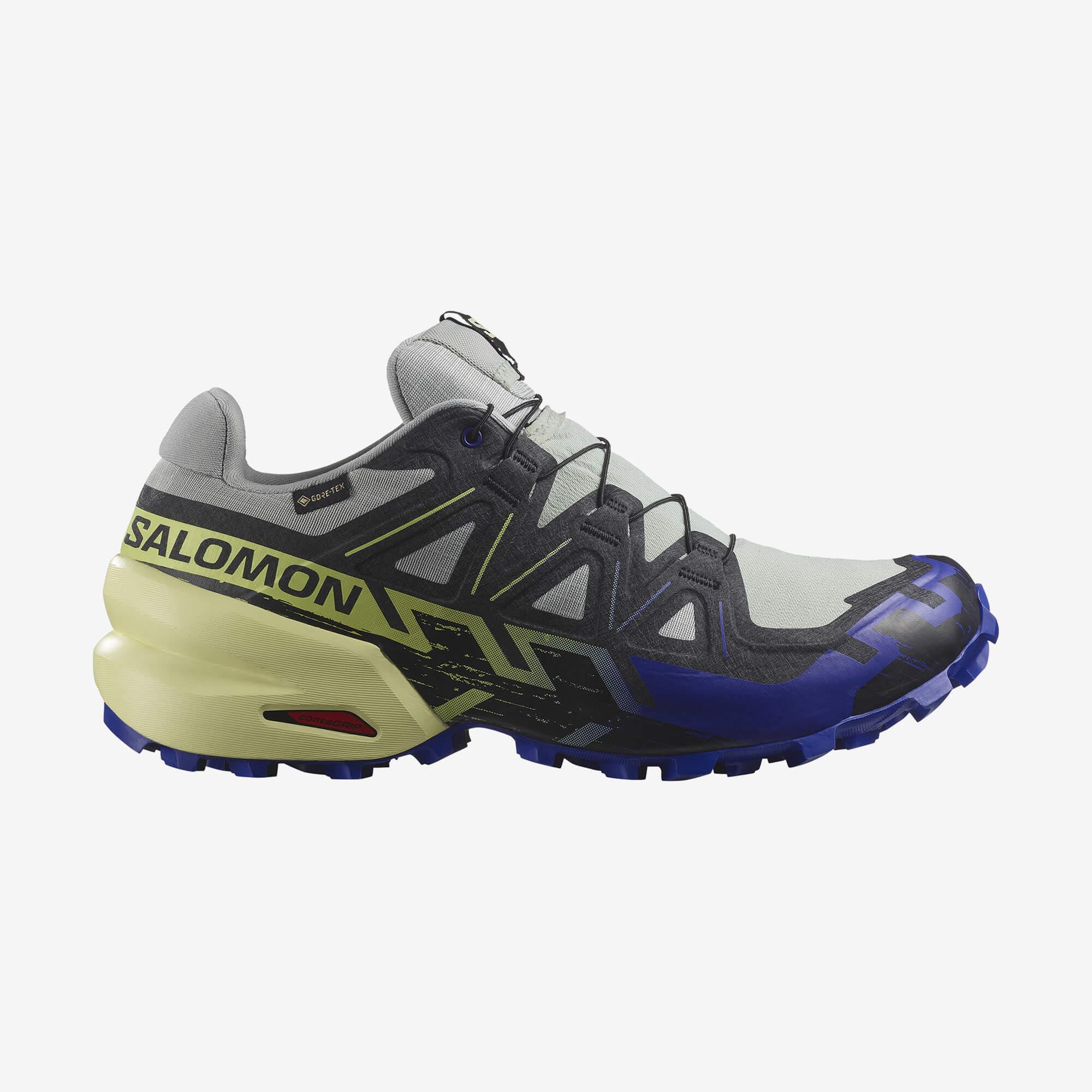 Salomon SPEEDCROSS 6 GORE-TEX Erkek Koşu Ayakkabısı Black L47584100 - Beyaz - L47584000 - image 1