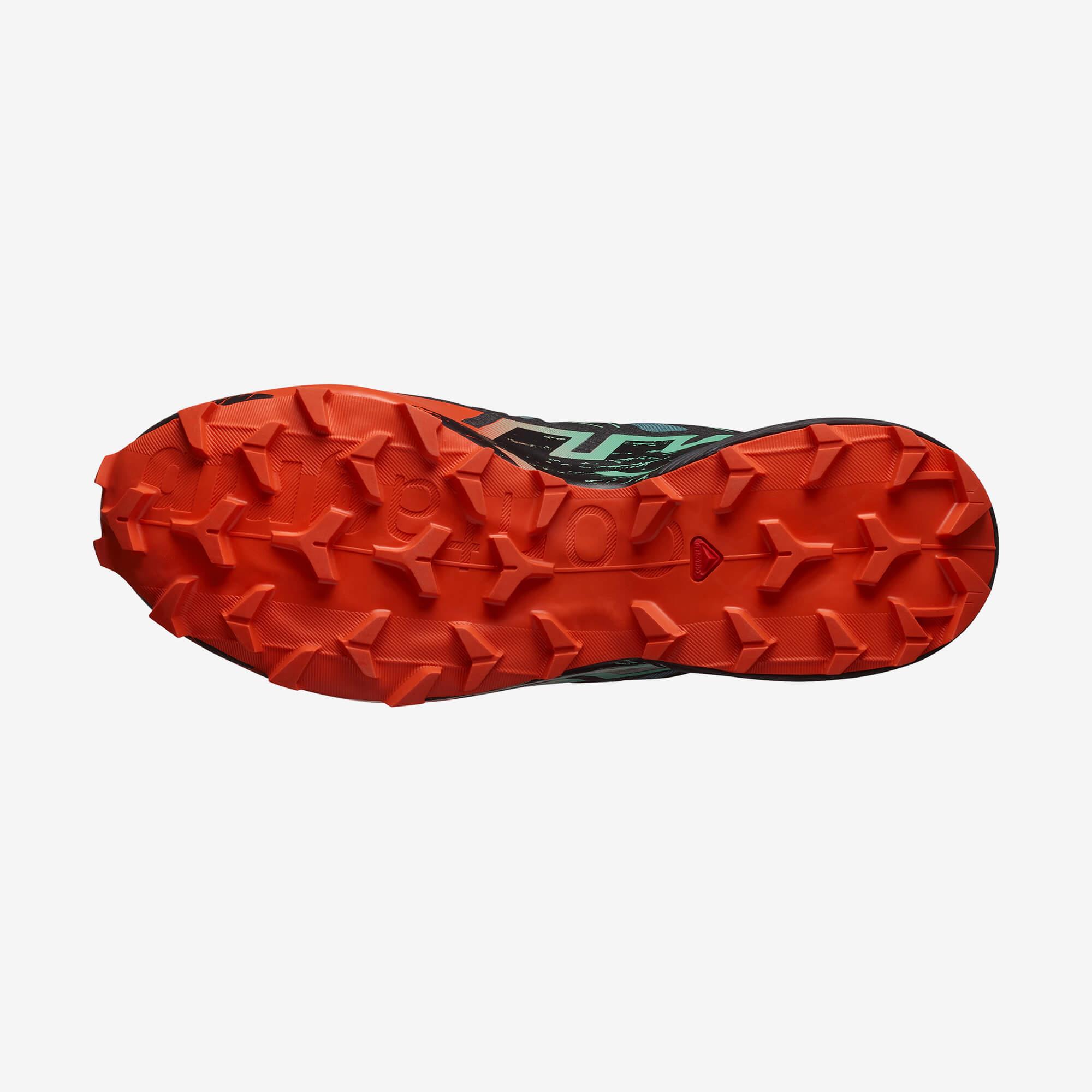 Salomon SPEEDCROSS 6 GORE-TEX Erkek Koşu Ayakkabısı Black L47584100 - Yeşil - L47701300 - image 4