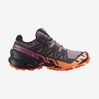 Salomon Speedcross 6 Gore-Tex Kadın Koşu Ayakkabısı - Pembe - Pembe - L47465700 - image 1