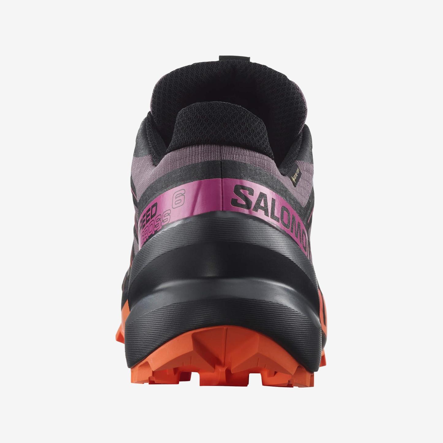 Salomon SPEEDCROSS 6 GORE-TEX Kadın Koşu Ayakkabısı Ballad Blue L47880100 - Pembe - L47465700 - image 4