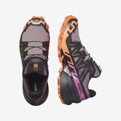 Salomon Speedcross 6 Gore-Tex Kadın Koşu Ayakkabısı - Pembe - Pembe - L47465700 - image 2