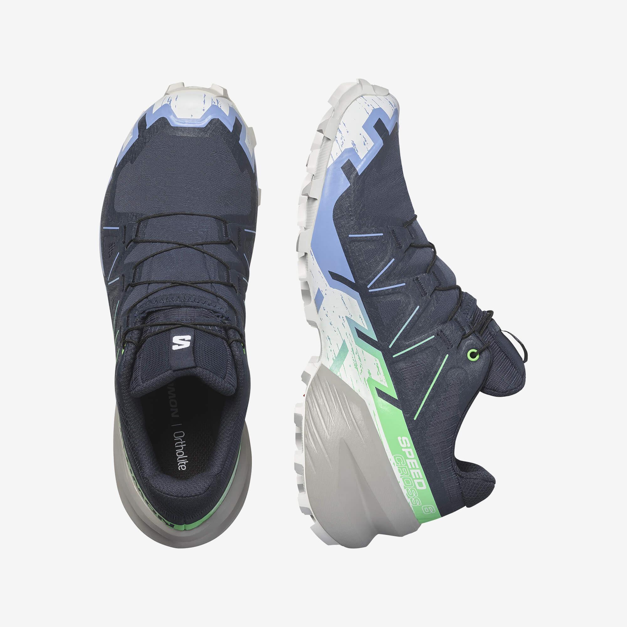 Salomon SPEEDCROSS 6 GORE-TEX Kadın Koşu Ayakkabısı Ballad Blue L47880100 - Lacivert - L47465900 - image 2