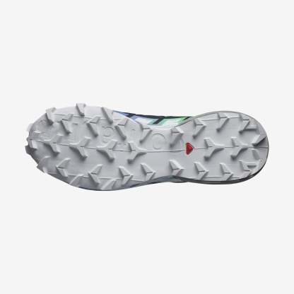 Salomon Speedcross 6 Gore-Tex Kadın Koşu Ayakkabısı - Pembe - Lacivert - L47465900 - image 4