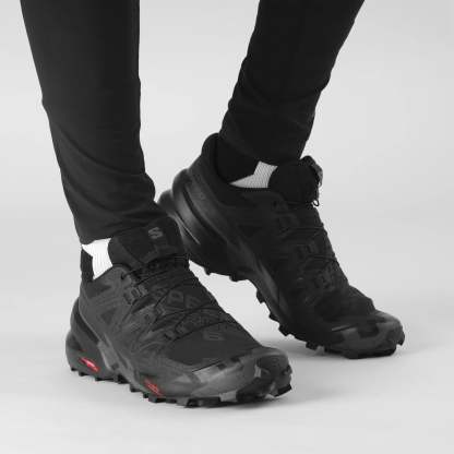 Salomon SPEEDCROSS 6 Erkek Koşu Ayakkabısı Natural L47811000 - Siyah - L41737900 - image 5