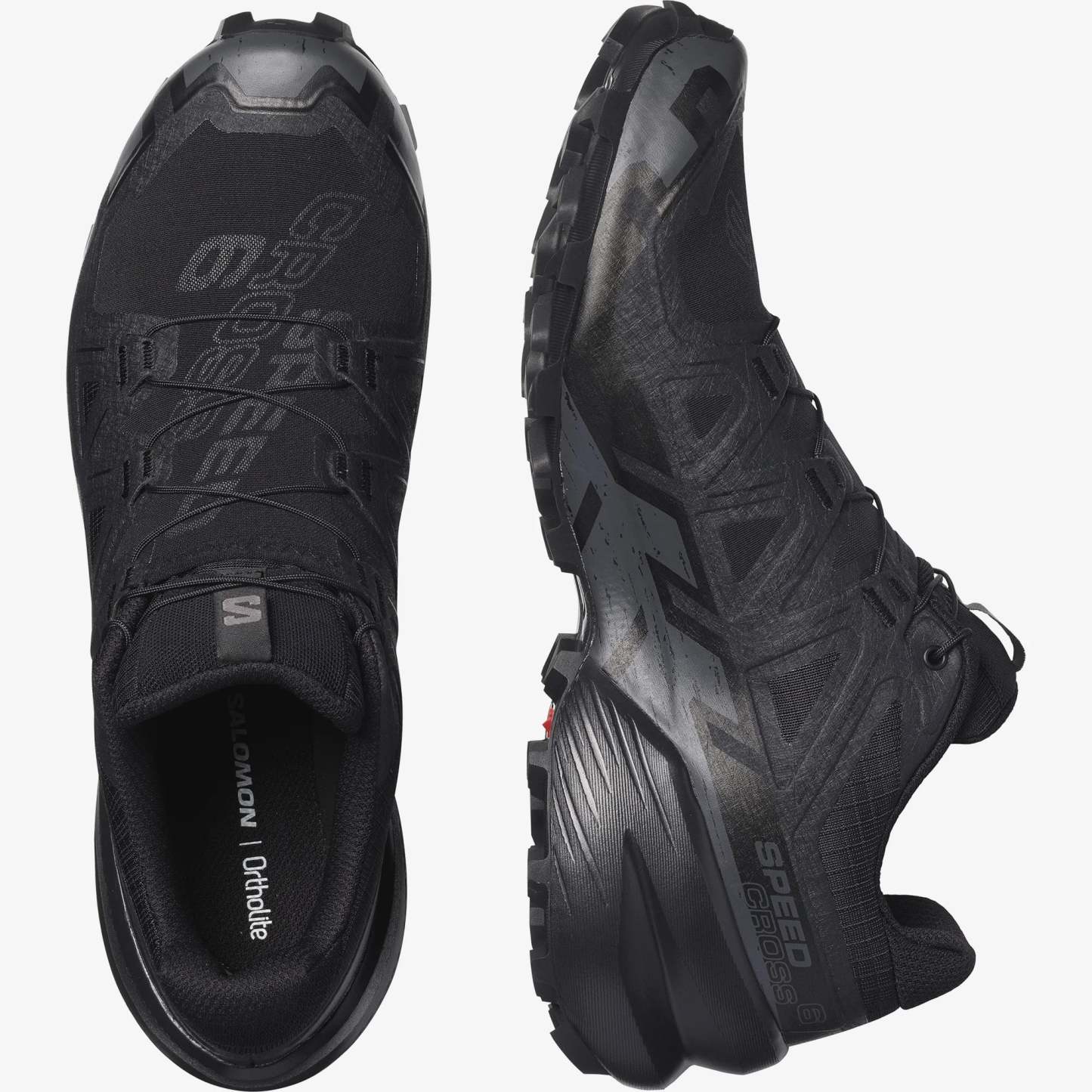 Salomon SPEEDCROSS 6 Erkek Koşu Ayakkabısı Natural L47811000 - Siyah - L41737900 - image 2