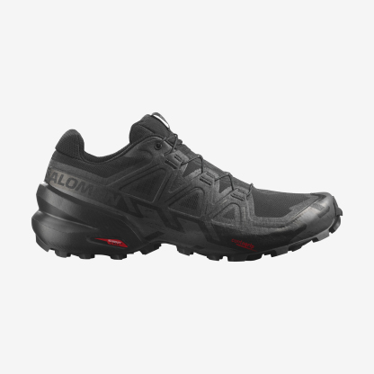 Salomon SPEEDCROSS 6 Erkek Koşu Ayakkabısı Black L49225100 - Siyah - L41737900 - image 1