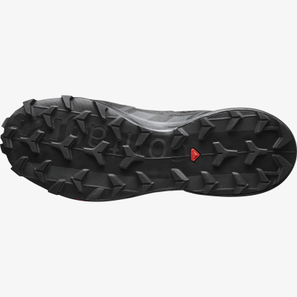 Salomon SPEEDCROSS 6 Erkek Koşu Ayakkabısı Black L49225100 - Siyah - L41737900 - image 4