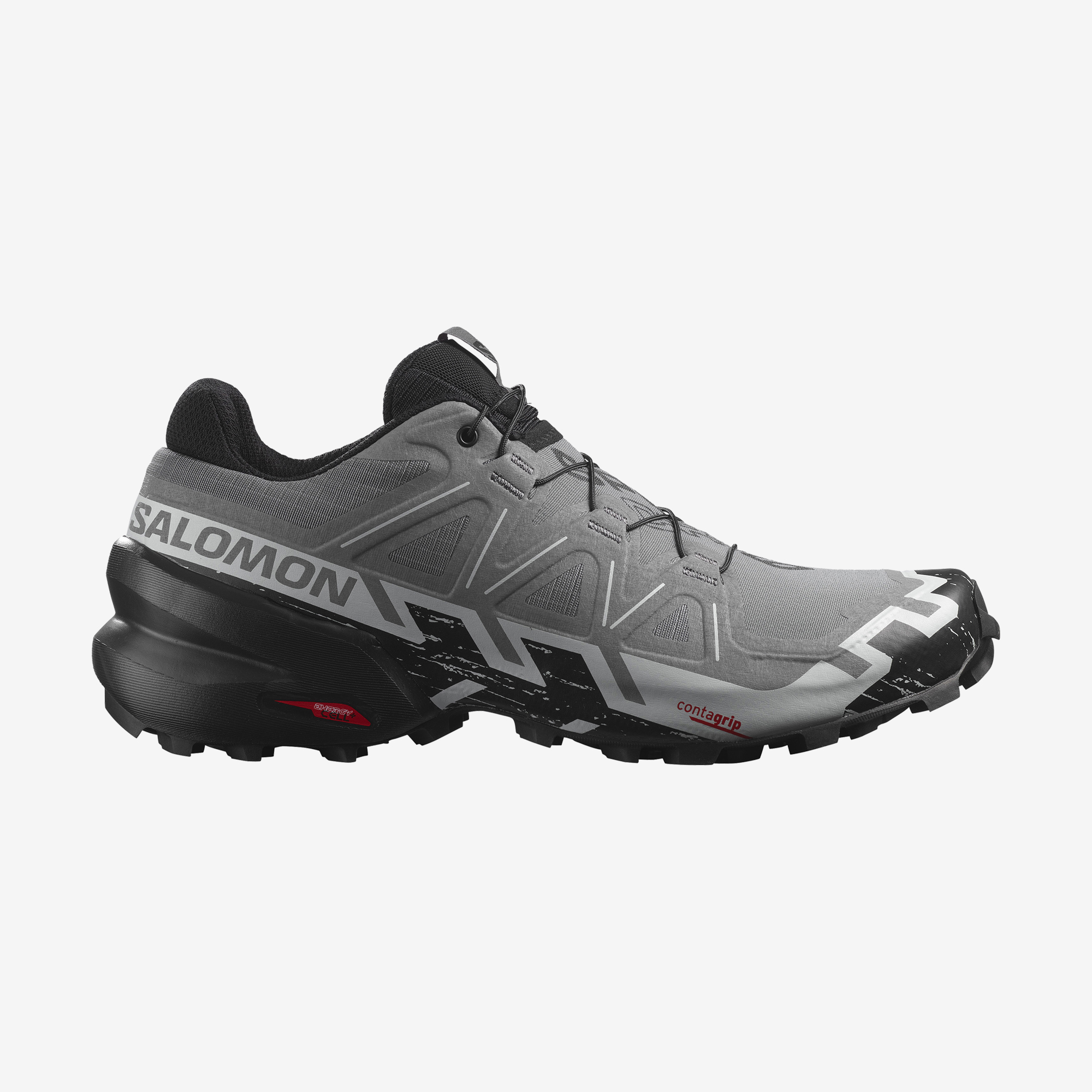 Salomon SPEEDCROSS 6 Erkek Koşu Ayakkabısı Black L49225100 - Gri - L41738000 - image 1